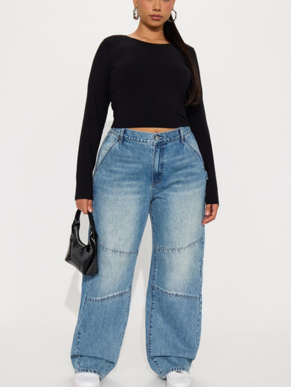 FASHION NOVA | East Coast Straight Leg Jeans - Medium Wash